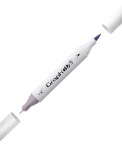 Graph'it Twin Brush Markers GI86140 Lavender alkoholbaseret tusser