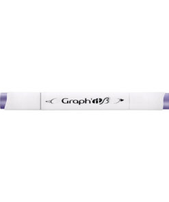 Graph'it Twin Brush Markers GI86140 Lavender alkoholbaseret tusser