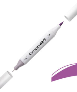 Graph'it Twin Brush Markers GI86153 Antik Violet alkoholbaseret tusser