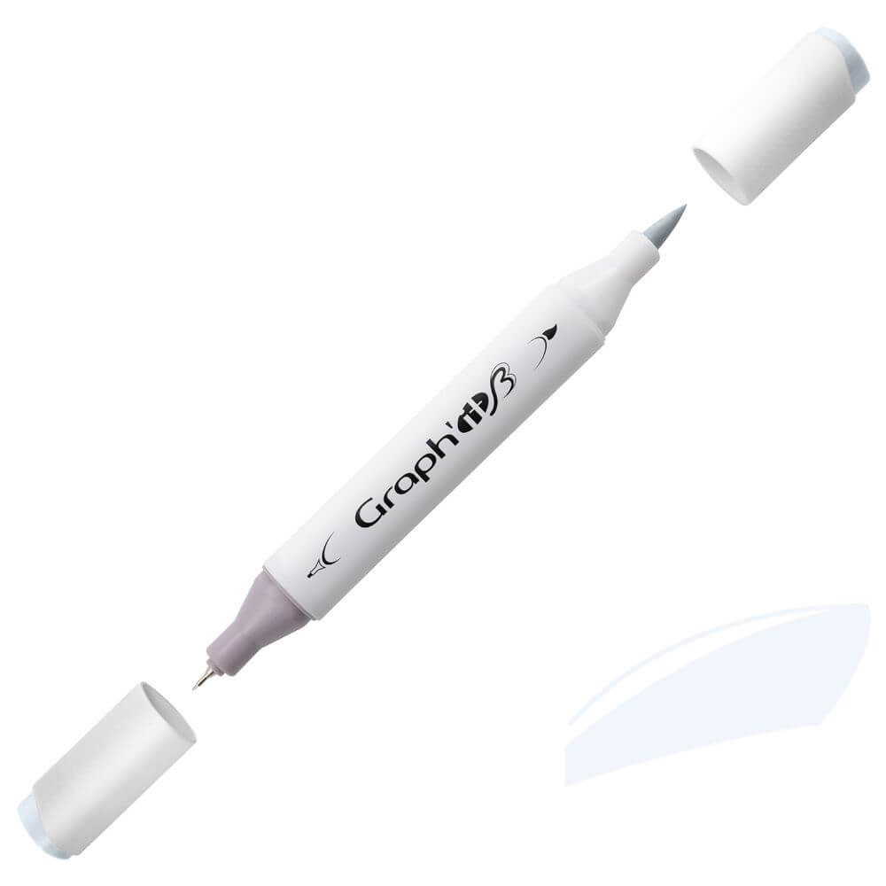 Graph'it Twin Brush Markers GI87101 Glass alkoholbaseret tusser