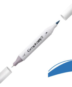 Graph'it Twin Brush Markers GI87175 Cobalt alkoholbaseret tusser