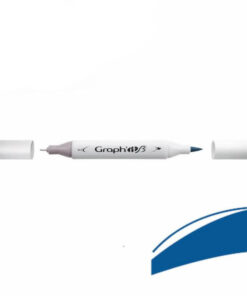 Graph'it Twin Brush Markers GI87175 Cobalt alkoholbaseret tusser