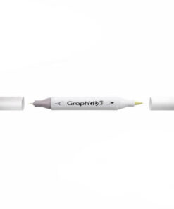 Graph'it Twin Tip Brush Markers Lemon GI81130 alkoholbaseret tusser