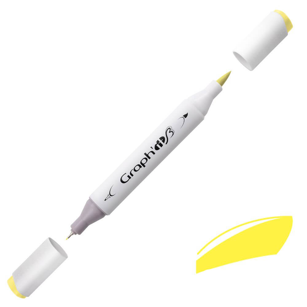 Graph'it Twin Brush Markers GI81170 Sun alkoholbaseret tusser
