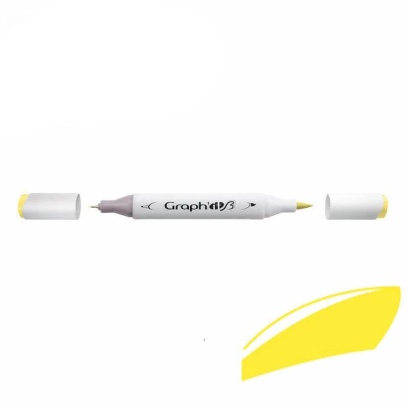 Graph'it Twin Brush Markers GI81170 Sun alkoholbaseret tusser