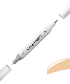 Graph'it Twin Brush Markers GI83020 Basic Brown 2 alkoholbaseret tusser