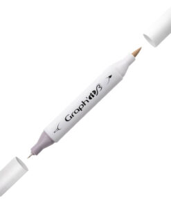 Graph'it Twin Brush Markers GI83020 Basic Brown 2 alkoholbaseret tusser