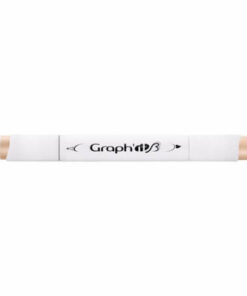 Graph'it Twin Brush Markers GI83020 Basic Brown 2 alkoholbaseret tusser