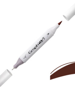 Graph'it Twin Brush Markers GI83190 Wengé alkoholbaseret tusser