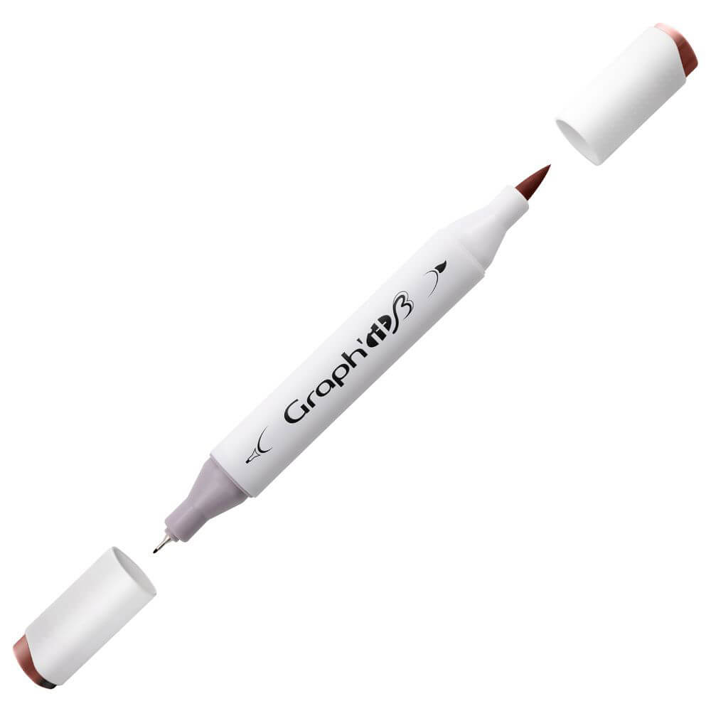 Graph'it Twin Brush Markers GI83190 Wengé alkoholbaseret tusser