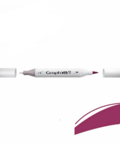 Graph'it Twin Brush Markers GI85280 Burgundy alkoholbaseret tusser