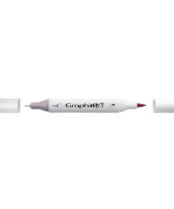 Graph'it Twin Brush Markers GI85280 Burgundy alkoholbaseret tusser