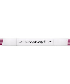 Graph'it Twin Brush Markers GI85280 Burgundy alkoholbaseret tusser