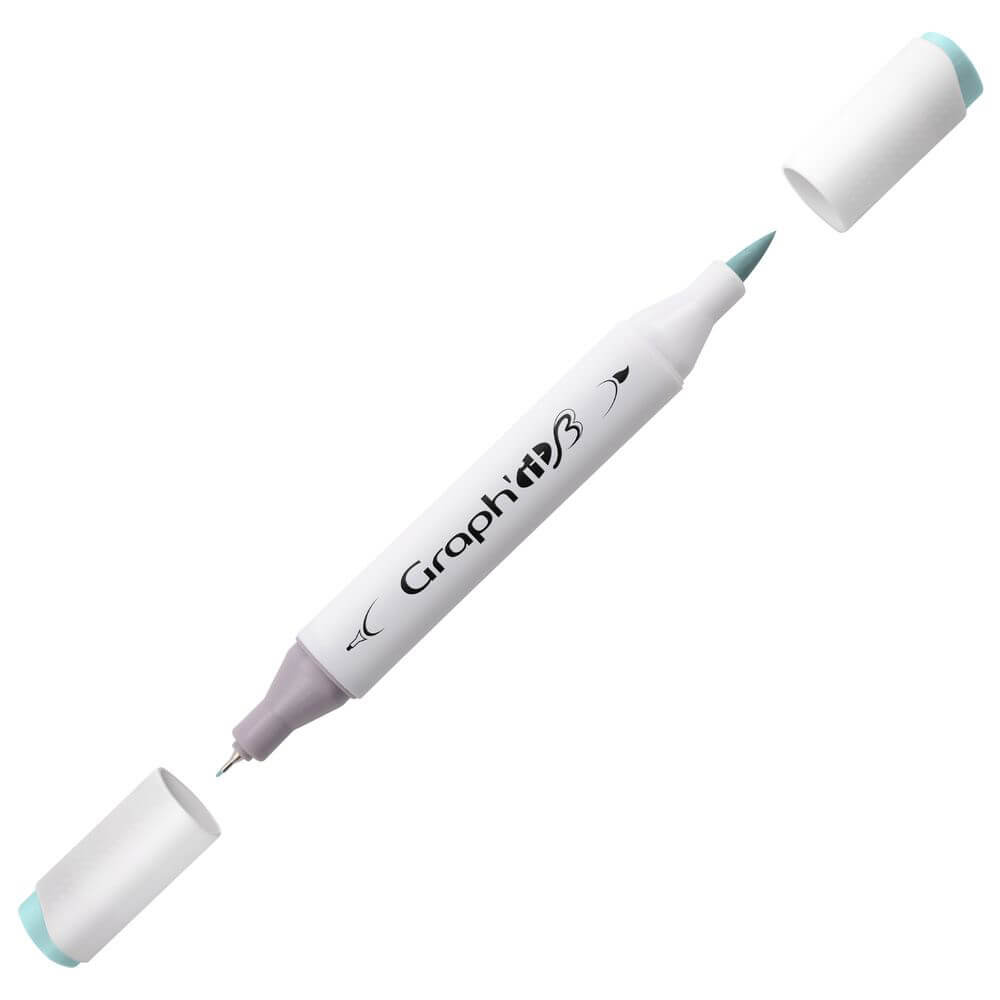 Graph'it Twin Brush Markers GI87220 Fresh Mint alkoholbaseret tusser