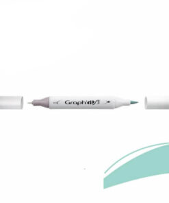 Graph'it Twin Brush Markers GI87220 Fresh Mint alkoholbaseret tusser