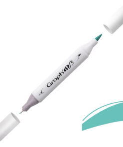 Graph'it Twin Brush Markers GI87240 Turquoise alkoholbaseret tusser