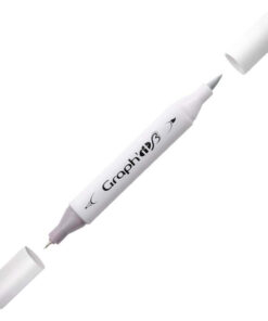 Graph'it Twin Brush Markers GI89100 Cool Grey 0 alkoholbaseret tusser