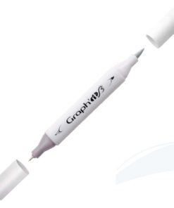 Graph'it Twin Brush Markers GI89100 Cool Grey 0 alkoholbaseret tusser
