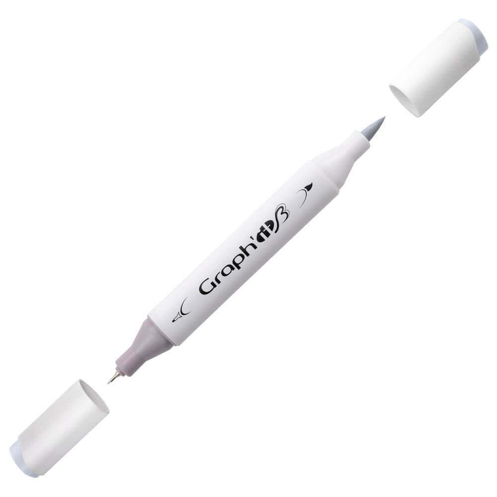 Graph'it Twin Brush Markers GI89102 Cool Grey 2 alkoholbaseret tusser