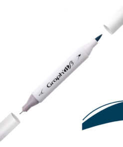 Graph'it Twin Brush Markers GI89108 Cool Grey 8 alkoholbaseret tusser