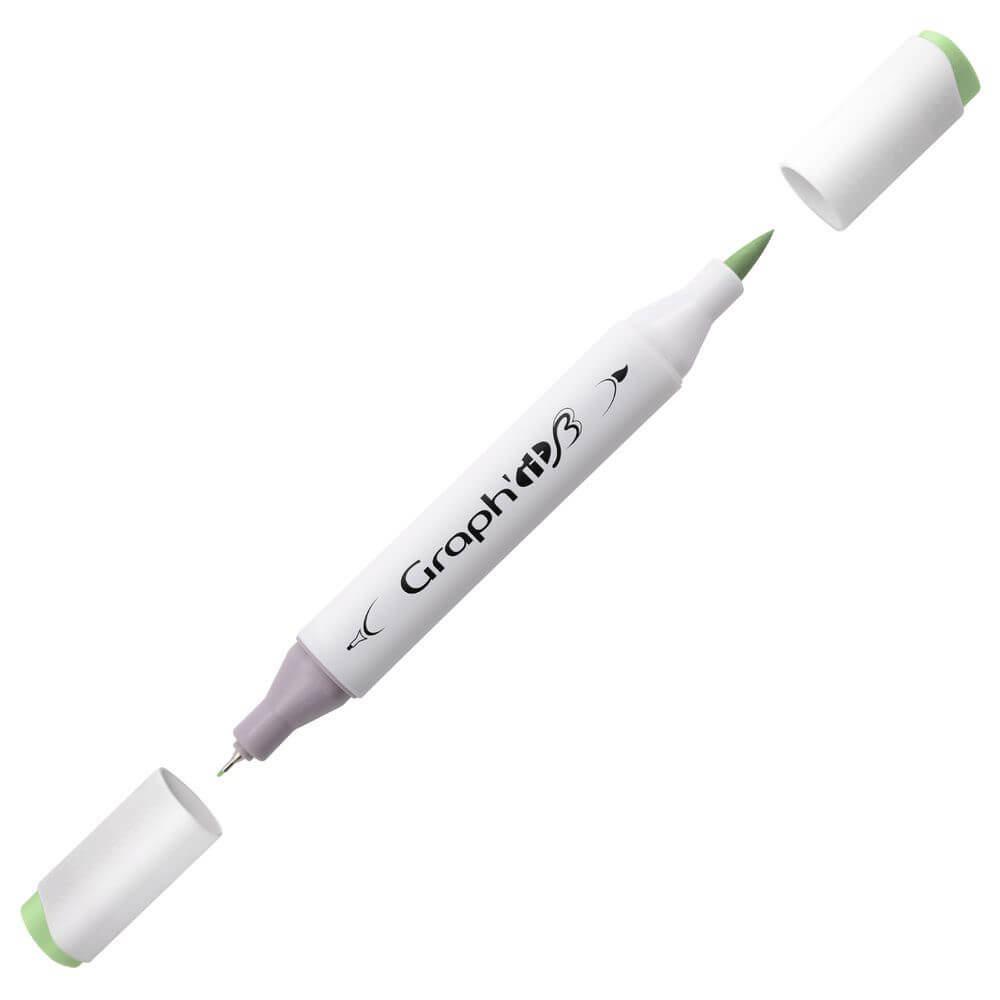 Graph'it Twin Brush Markers GI88240 Wasabi alkoholbaseret tusser