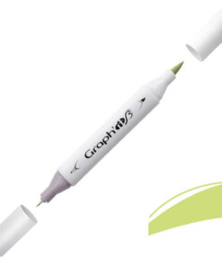 Graph'it Twin Brush Markers GI88245 Green Tea alkoholbaseret tusser