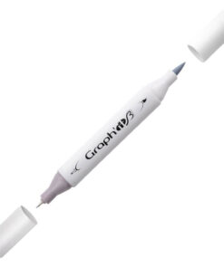 Graph'it Twin Brush Markers Cool Grey 4 GI89104 alkoholbaseret tusser