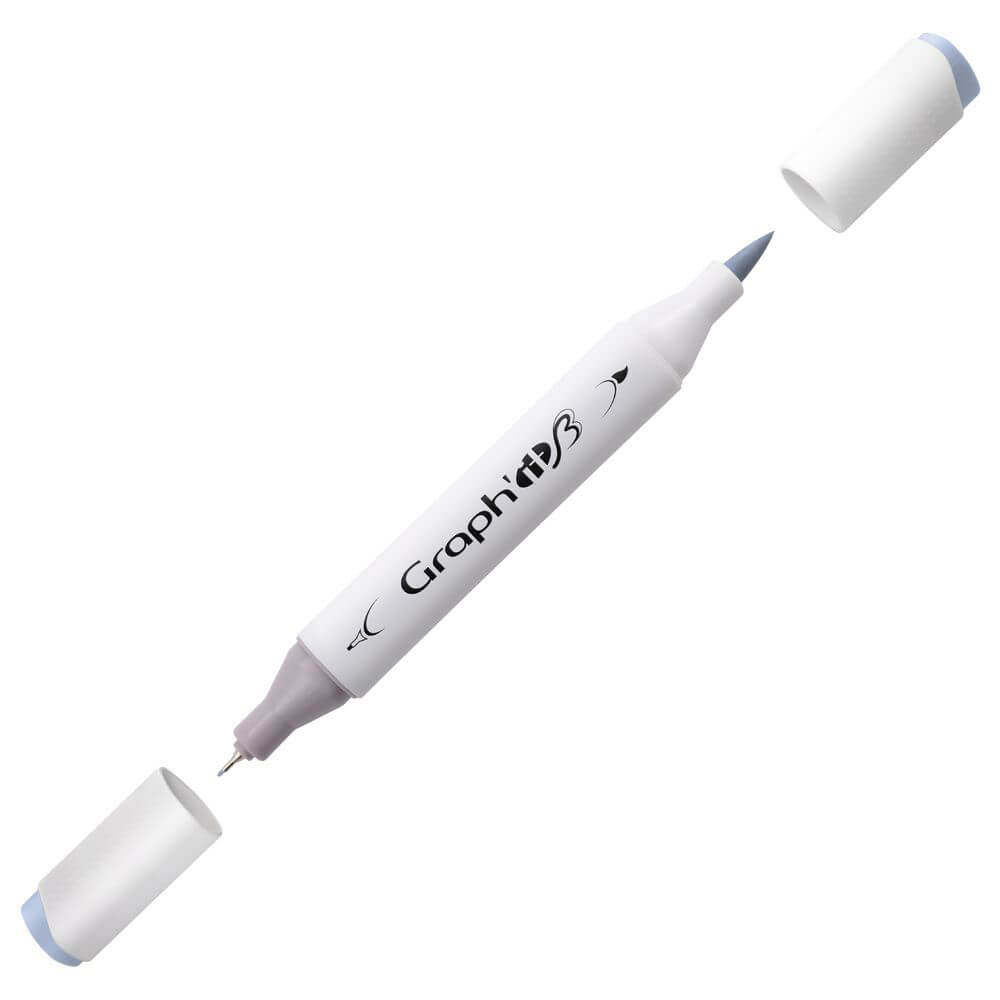 Graph'it Twin Brush Markers Cool Grey 4 GI89104 alkoholbaseret tusser