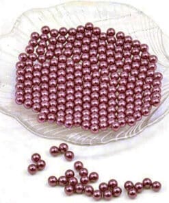 Voksperler runde syren 3mm