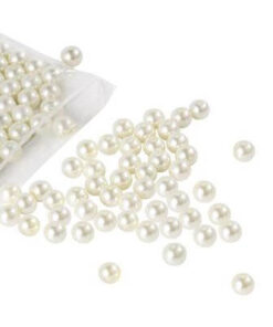 Voksperler runde creme 4mm