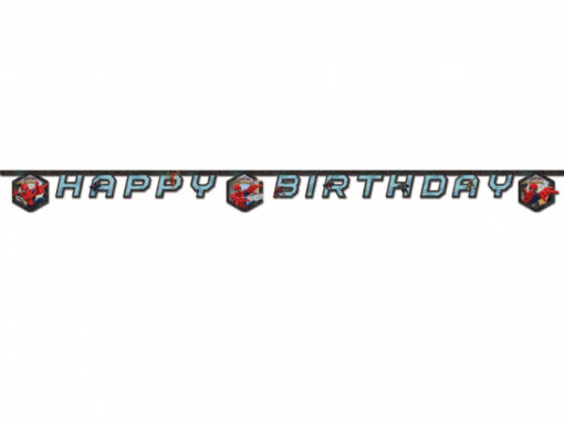 Spiderman banner guirlande