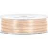 Satinbånd creme 3 mm