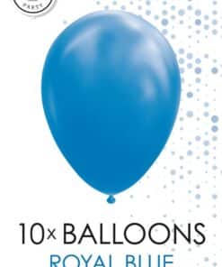 Blå balloner latex 30cm