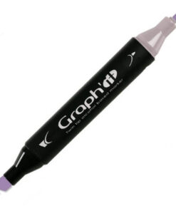 GRAPH'IT Twin Tip Marker GI06125 Mauve Alkoholbaserede Penseltusser