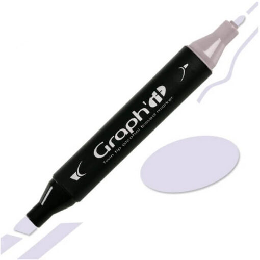 Graph'IT Twin Tip Marker GI06120 Lilac Alkoholbaserede Penseltusser