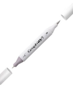 Graph'it Twin Brush Markers GI89400 Warm Grey 0 alkoholbaseret tusser