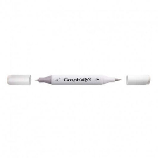 Graph'it Twin Brush Markers GI89400 Warm Grey 0 alkoholbaseret tusser