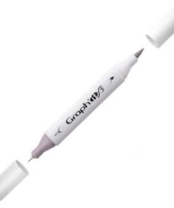 Graph'it Twin Brush Markers GI89403 Warm Grey 3 alkoholbaseret tusser