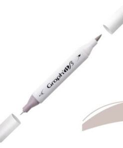 Graph'it Twin Brush Markers GI89404 Warm Grey 4 alkoholbaseret tusser