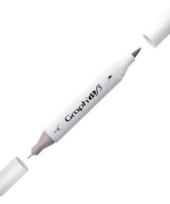 Graph'it Twin Brush Markers GI89406 Warm Grey 6 alkoholbaseret tusser