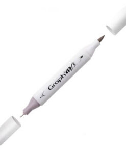 Graph'it Twin Brush Markers GI89407 Warm Grey 7 alkoholbaseret tusser