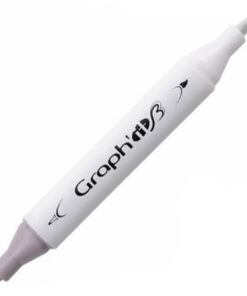 Graph'it Twin Brush Markers Neutral Grey 3 GI89503 alkoholbaseret tusser