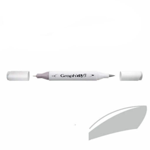 Graph'it Twin Brush Markers Neutral Grey 3 GI89503 alkoholbaseret tusser