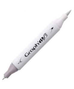 Graph'it Twin Brush Markers Neutral Grey 4 GI89504 alkoholbaseret tusser