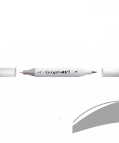 Graph'it Twin Brush Markers Neutral Grey 4 GI89504 alkoholbaseret tusser
