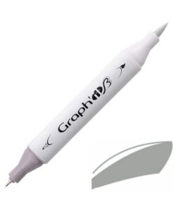 Graph'it Twin Brush Markers Neutral Grey 4 GI89504 alkoholbaseret tusser