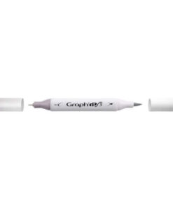 Graph'it Twin Brush Markers Neutral Grey 4 GI89504 alkoholbaseret tusser