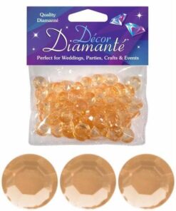 Kunstige pynte diamanter guld