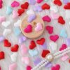 store stof hjerter mix