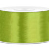 Satinbånd æble grøn 38 mm